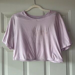 Skims pale lavender crop top size 4X